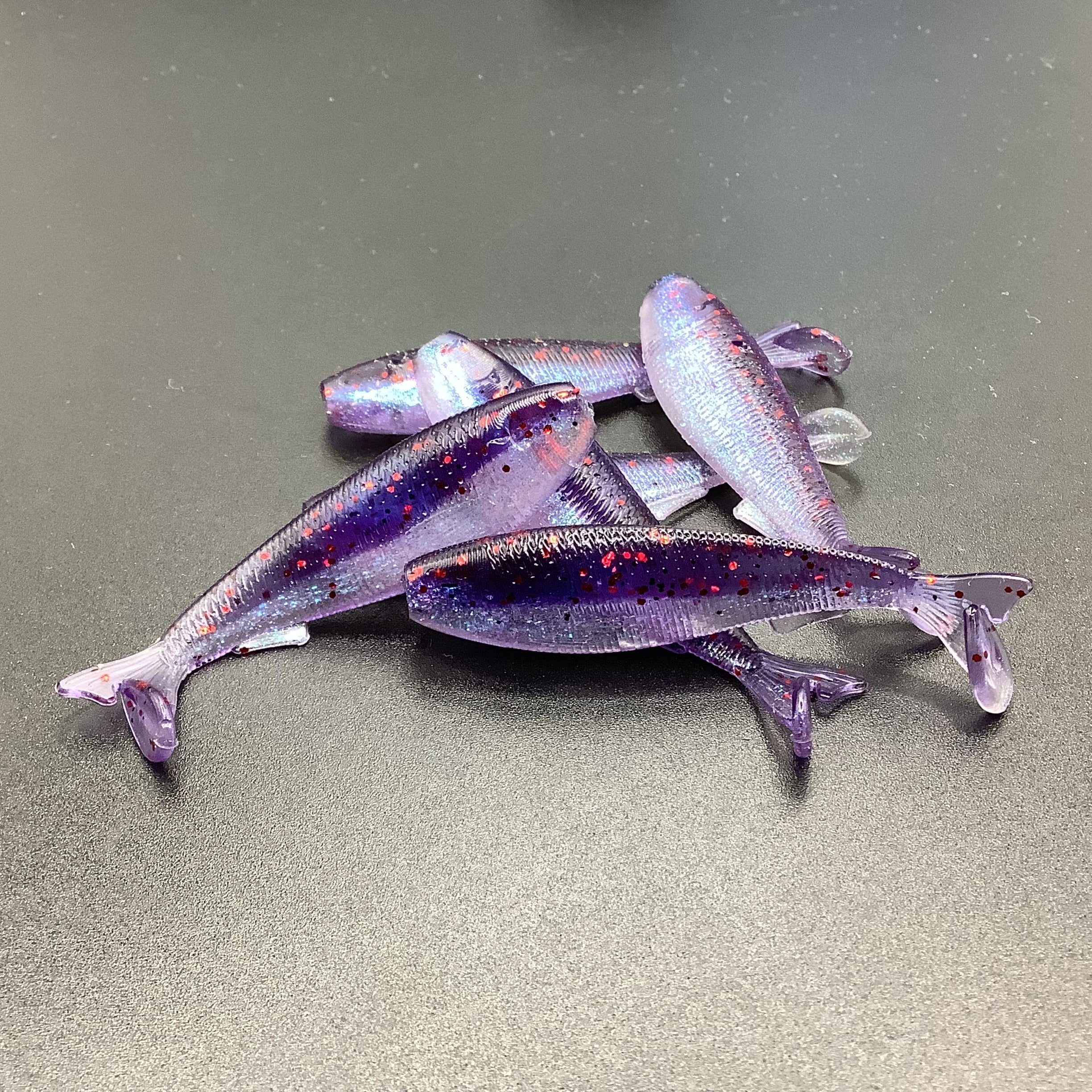 Purple Haze Brush Minnow – Soft Plastic Crappie Jig & Fishing Bait Purple Haze Brush Minnow – Soft Plastic Crappie Jig & Fishing Bait