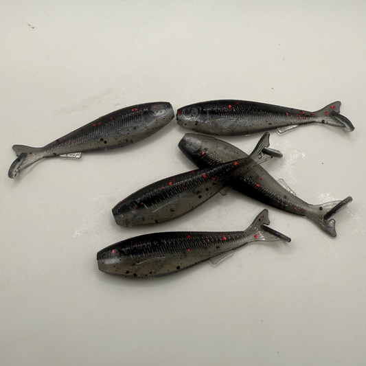 Fire Shad 2" Bayou Shad