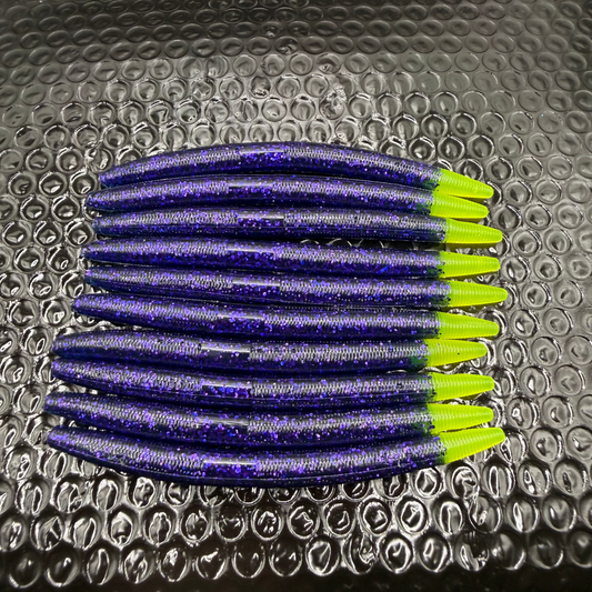 5” Grape / Chartreuse